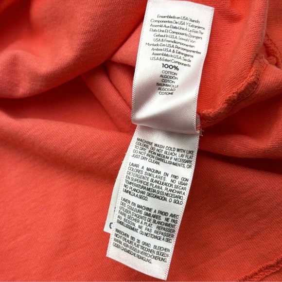 MOTHER | Strawberry Daiquiri | Slouch Cropped | Short Sleeve Tee - Picture 5 of 6